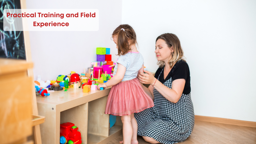 Practical Training and field experience in childcare assistant program