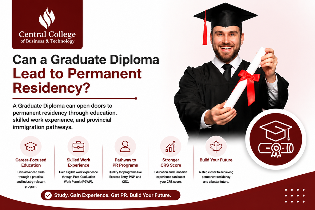 graducate diploma in central college