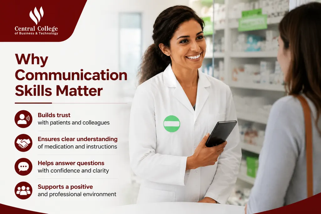 pharmacy assistant program in central college
