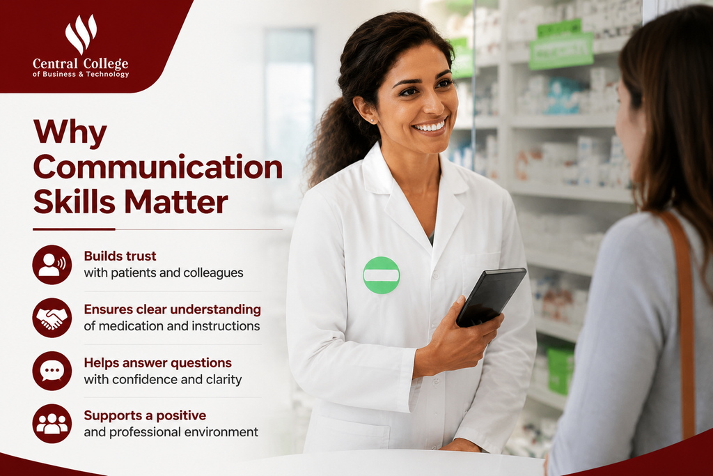 pharmacy assistant program in central college